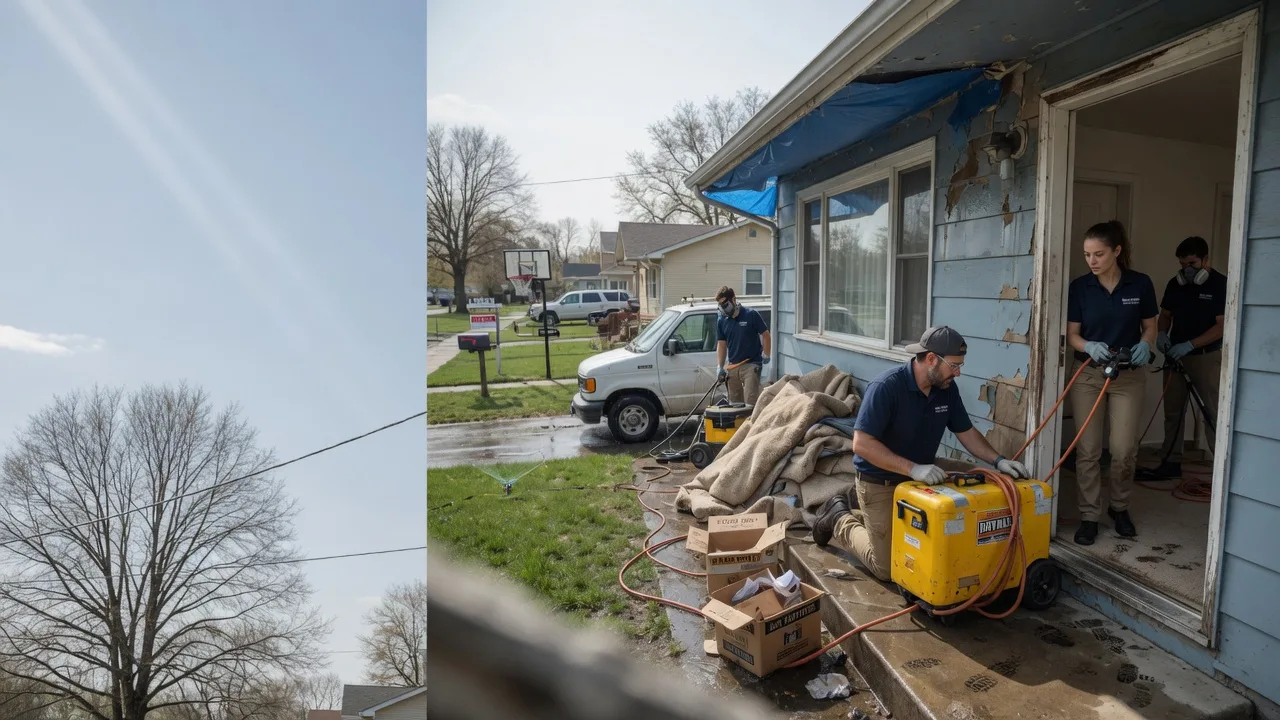 Basement Flood Cleanup in Manter, KS near me